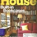 This Old House Magazine November 2003 Built-in Bookcases on the Cover