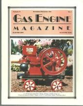 Gas Engine Magazine November/December 1984 2 HP Economy Engine on Cover