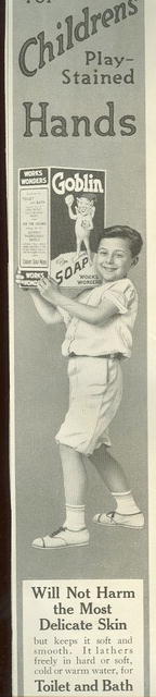 Goblin Soap for Children's Hands 1915 Magazine Ad