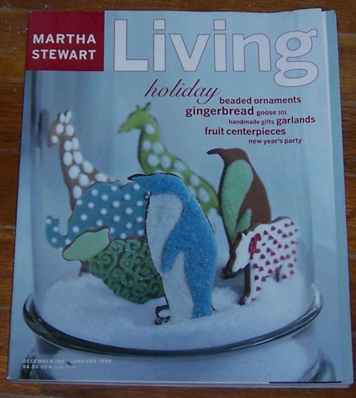 Martha Stewart Living December 1997/January 1998 New Year's Eve Party
