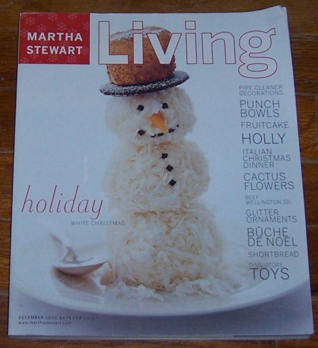 Martha Stewart Living December 2000 Traditional Italian Christmas Dinner