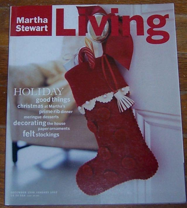 Martha Stewart Living December 1996/January 1997 Christmas at Martha's