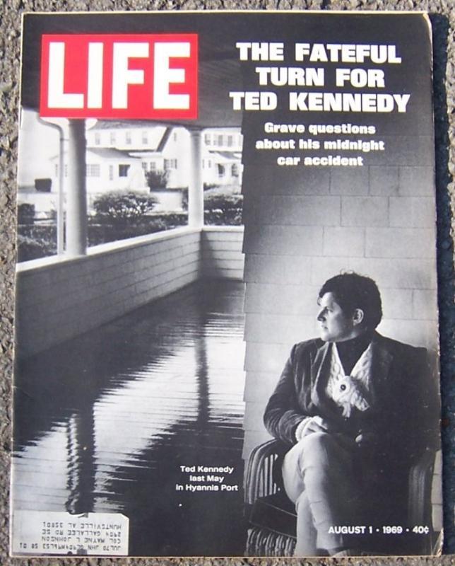 Life Magazine August 1, 1969 Ted Kennedy on Cover