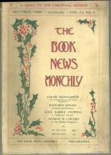 Book News Magazine December 1906 Guide to the Christmas Shopper/ Laurence Sterne