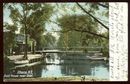 Boat House Near Inlet, Ithaca, New York 1908 Postcard