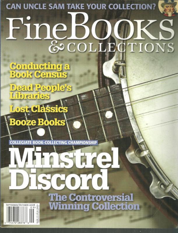 Fine Book and Collections Magazine September/October 2008 Maps