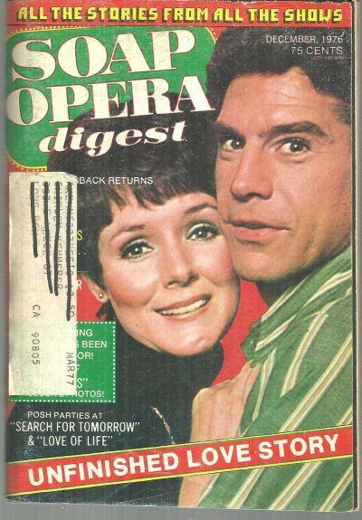 Soap Opera Digest December 1976 Kim Hayes Cover