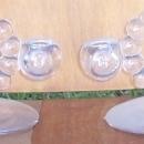 Vintage Pair of Imperial Glass Candlewick Twin Candlesticks