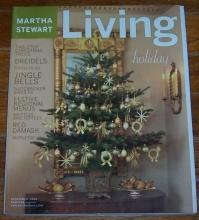 Martha Stewart Living December 2001 Four American Holiday Menus