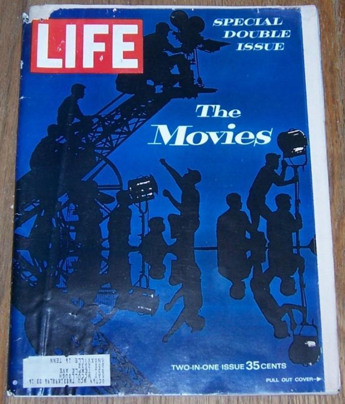 Life Magazine December 20, 1963 Special Double Issue The Movies On cover