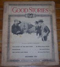 Good Stories Magazine December 1927 Vintage Fiction, Recipes, Household, Holiday