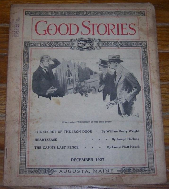 Good Stories Magazine December 1927 Vintage Fiction, Recipes, Household, Holiday