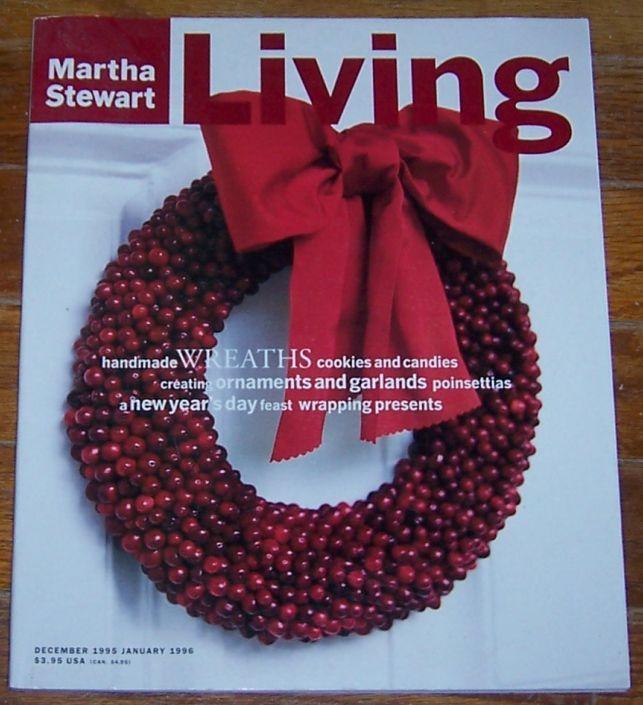 Martha Stewart Living December 1995/January 1996 Garlands and Ornaments