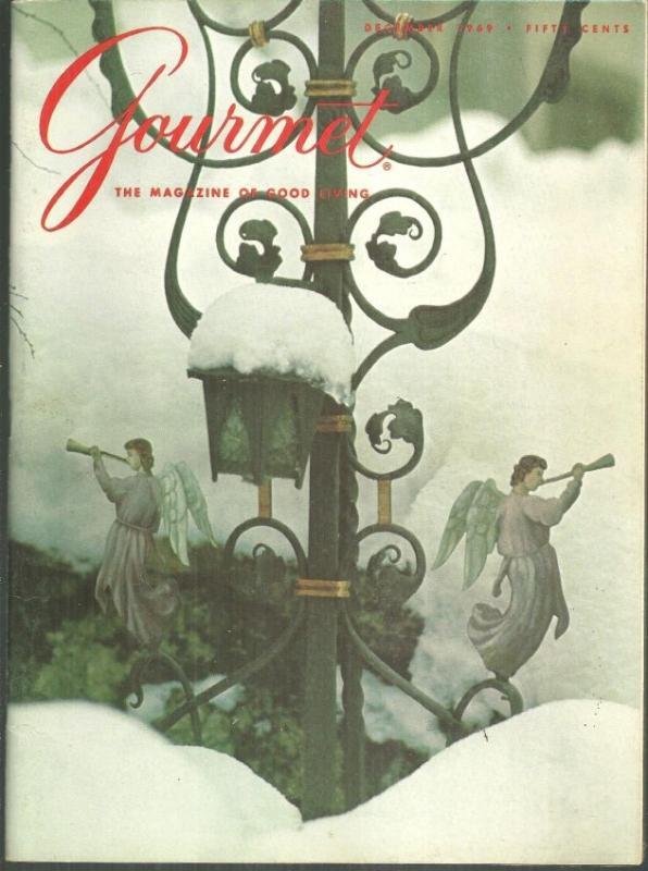 Gourmet Magazine December 1969 Christmas Revellion in the French Manner