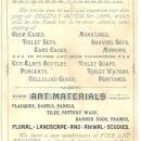 Victorian Trade Card for Brown and Maybury with Little Girl, Holiday Goods 1885