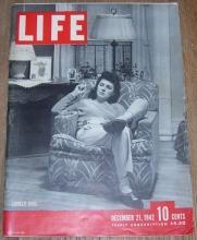 Life Magazine December 21, 1942 Lonely Wife on cover/War Poster Campaign