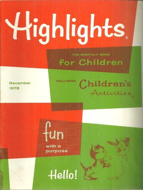 Highlights For Children Magazine December 1978 Story of the Three Kings