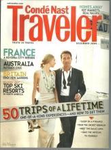 Conde Nast Traveler Magazine December 2005 50 Trips of a Lifetime on the Cover