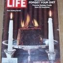 Life Magazine December 8, 1961 Plum Pudding Flambe on Cover Holiday Cooking