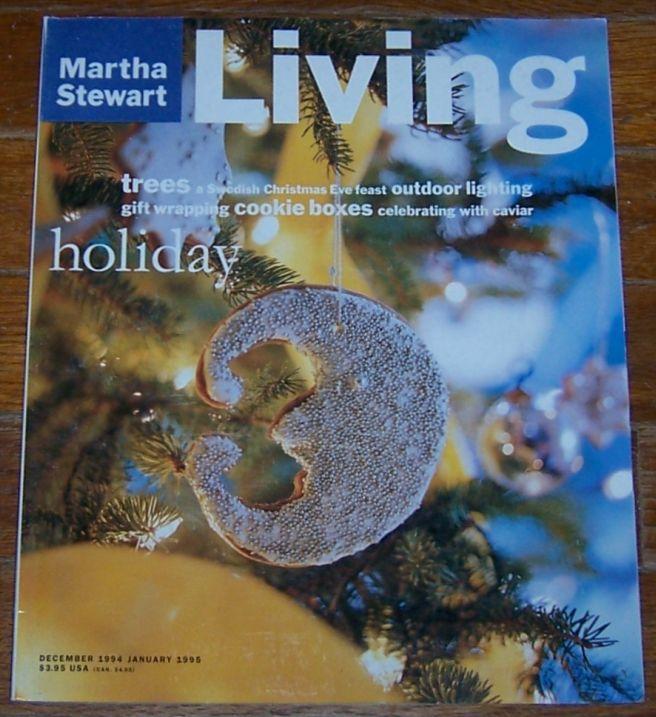 Martha Stewart Living December 1994/January 1995 A Swedish Christmas Eve