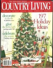 Country Living Magazine December 2005 The Holiday Issue Christmas Cottage