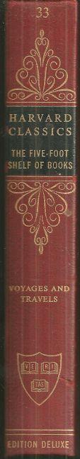Voyages and Travels Ancient and Modern Harvard Classic 1963 Volume 33 Red Cover