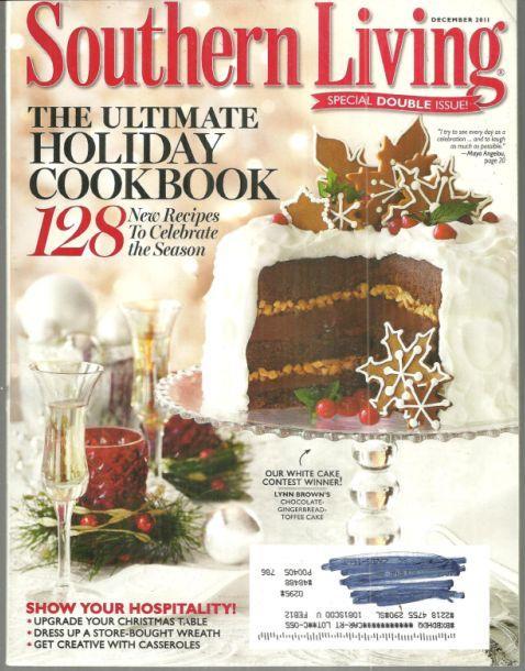 Southern Living Magazine December 2011 The Ultimate Holiday Cookbook