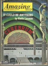 Amazing Stories Magazine January 1963 It Could Be Anything by Keith Laumer