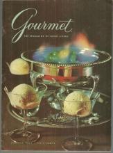 Gourmet Magazine January 1967 Flaming Finales, Winning Chicken, Festive Buffets