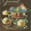 Gourmet Magazine January 1967 Flaming Finales, Winning Chicken, Festive Buffets