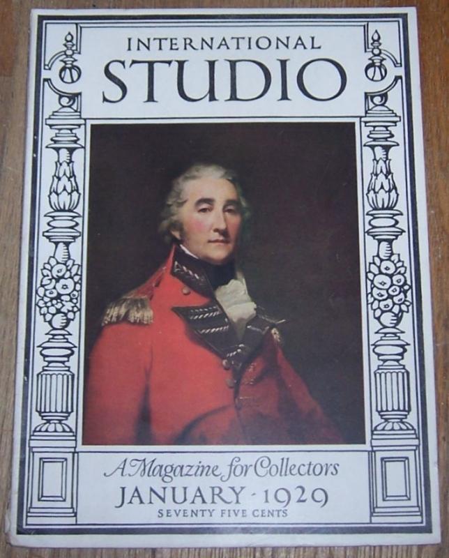 International Studio with Connoisseur Magazine January 1929 Silver Cups