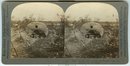 Stereoview Card of German Steel Cupola For Machine Guns