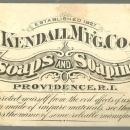 Victorian Trade Card for Soapine Little Boy Hanging by a Rope Around a Star