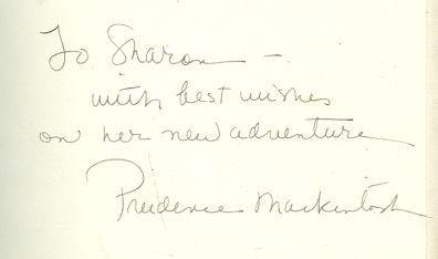 Thundering Sneakers Signed by Prudence Mackintosh 1st edition with Dust Jacket