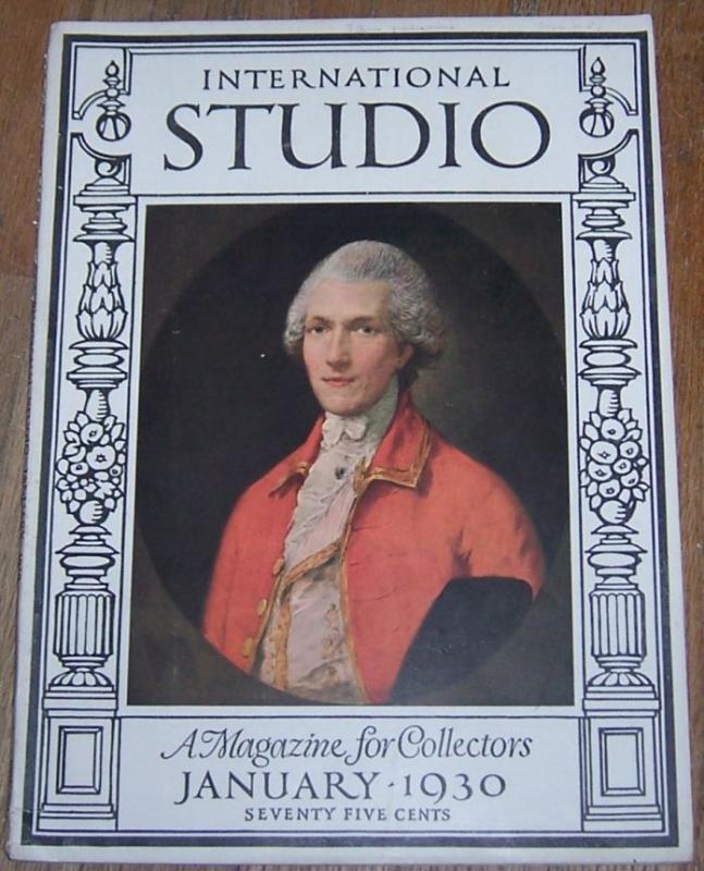 International Studio with Connoisseur Magazine January 1930 Thomas Eakin's Art
