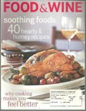 Food and Wine Magazine January 2002 Lemon Herb Chicken on the Cover