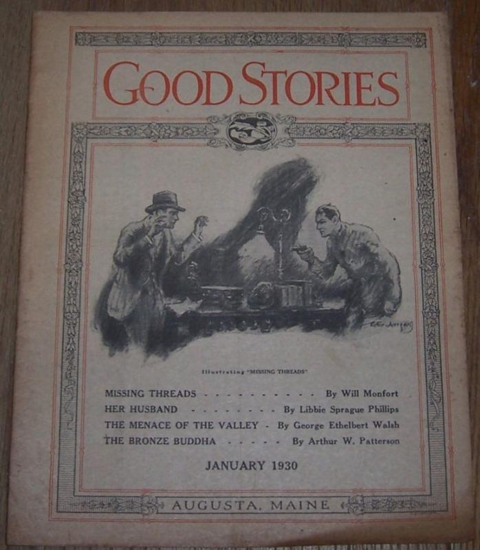 Good Stories Magazine January 1930 Victorian Fiction, Recipes, Household