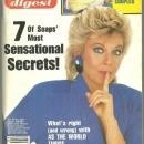 Soap Opera Digest Magazine January 24, 1989 Kim Zimmer from GL on the Cover