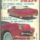Custom Craft Magazine January 1963 Corvette, Classic Caddy and Headlights