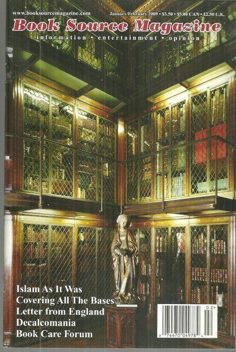 Book Source Magazine January/February 2009 Windshield Decalcomania