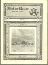 Kitchen Klatter Magazine February 1944 Winter Treasures and Abraham Lincoln