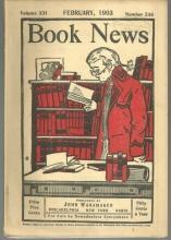Book News Magazine February 1903 The Day of Eros/Frank Norris/Shakespeare