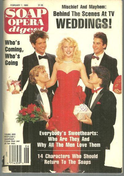 Soap Opera Digest February 4, 1989 Crickett on Cover