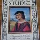International Studio with Connoisseur Magazine February 1930 Waterford Glass