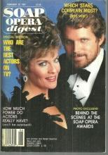 Soap Opera Digest Magazine February 10, 1987 Kim Zimmer and Robert Newman GL