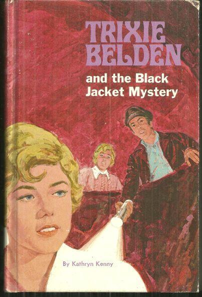 Trixie Belden and the Black Jacket Mystery by Kathryn Kenny #8 1970 Whitman