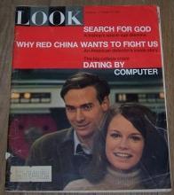 Look Magazine February 22, 1966 Computer Dating on Cover/Gypsy Rose Lee