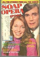Soap Opera Digest March 1977 Jamie Lyn Bauer and John McCook from YR on Cover