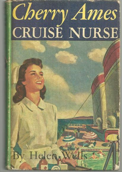 Cherry Ames Cruise Nurse by Helen Wells 1948 Pictorial cover Cherry Ames #9