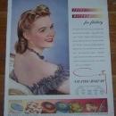 Vintage World War II 1941 Air-Spun Make-Up Life Magazine Color Advertisement